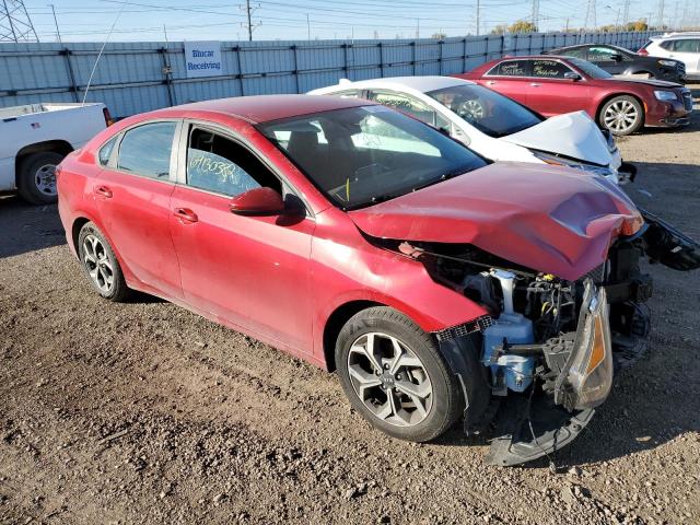 3KPF24AD6ME310230 - 2021 KIA FORTE FE RED photo 4