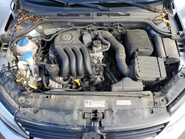 3VW2K7AJXEM319149 - 2014 VOLKSWAGEN JETTA BASE SILVER photo 7