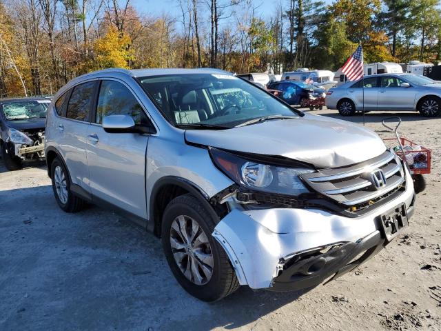 2HKRM4H78EH712772 - 2014 HONDA CR-V EXL SILVER photo 1