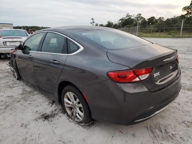 1C3CCCAB2FN712225 - 2015 CHRYSLER 200 LIMITE GRAY photo 3