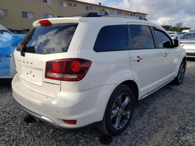 3C4PDCGB1FT610772 - 2015 DODGE JOURNEY CR WHITE photo 4