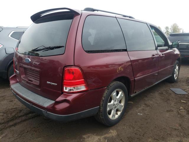 2FMZA57286BA46199 - 2006 FORD FREESTAR S BURGUNDY photo 4