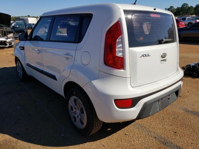 KNDJT2A58D7520106 - 2013 KIA SOUL WHITE photo 3