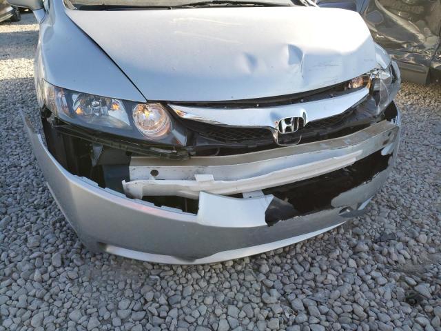 JHMFA362X9S009760 - 2009 HONDA CIVIC HYBR SILVER photo 9