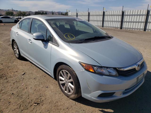 19XFB2F95CE337359 - 2012 HONDA CIVIC EXL Gümüş foto 9