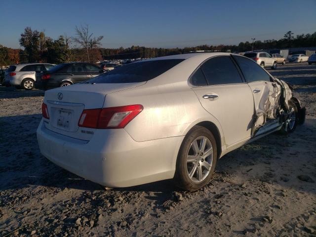 JTHBJ46G572116678 - 2007 LEXUS ES350 WHITE photo 4