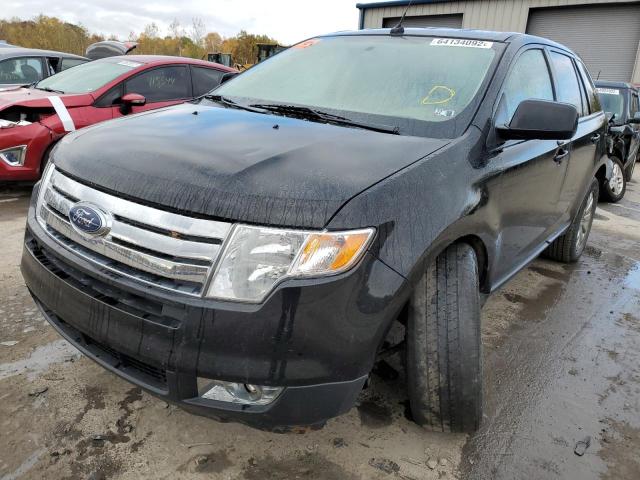 2FMDK48CX7BB30695 - 2007 FORD EDGE SEL BLACK photo 2