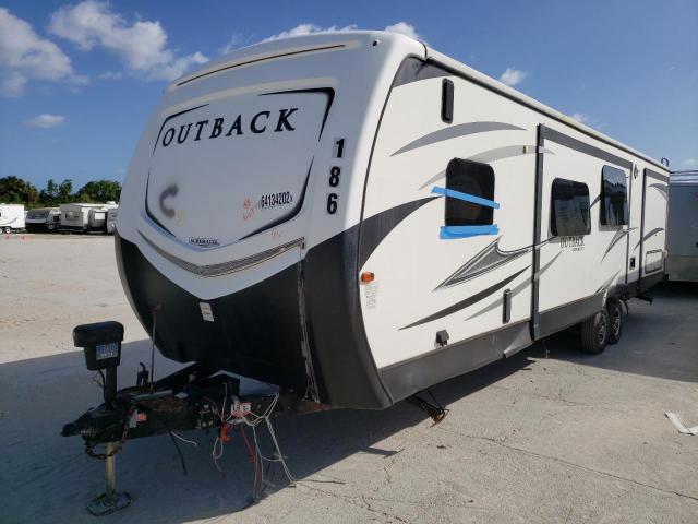 4YDT32424HB452431 - 2017 KEYSTONE OUTBACK WHITE photo 2