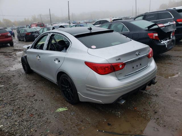 JN1BV7AR7FM412954 - 2015 INFINITI Q50 BASE SILVER photo 3