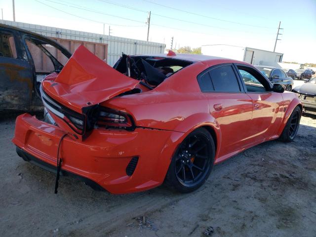 2C3CDXL91MH658811 - 2021 DODGE CHARGER SR ORANGE photo 4