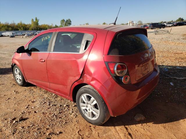 1G1JC6SH3E4230657 - 2014 CHEVROLET SONIC LS RED photo 3