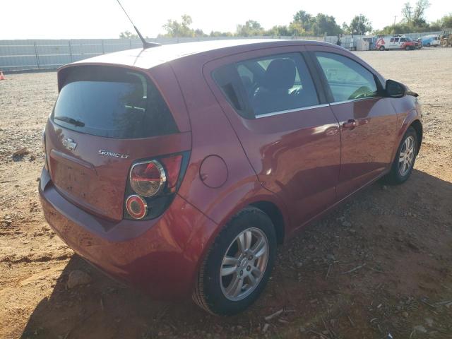 1G1JC6SH3E4230657 - 2014 CHEVROLET SONIC LS RED photo 4