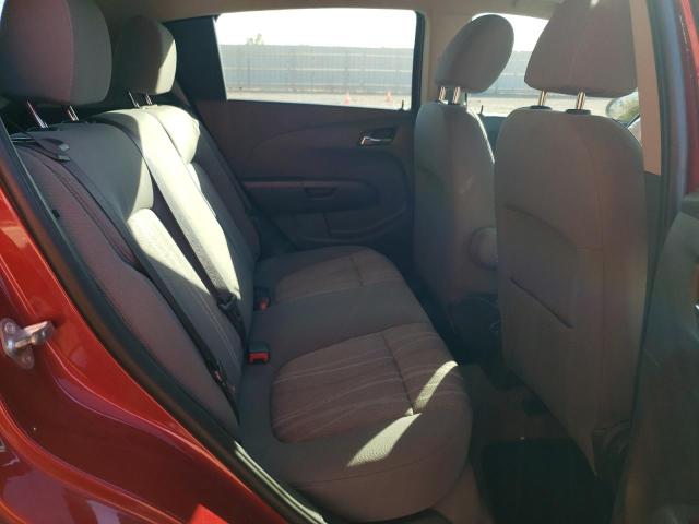 1G1JC6SH3E4230657 - 2014 CHEVROLET SONIC LS RED photo 6