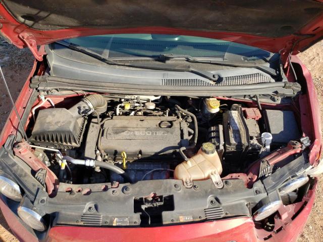 1G1JC6SH3E4230657 - 2014 CHEVROLET SONIC LS RED photo 7