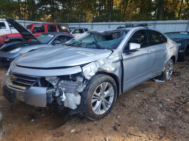 2G1115SL6F9246533 - 2015 CHEVROLET IMPALA LT SILVER photo 2