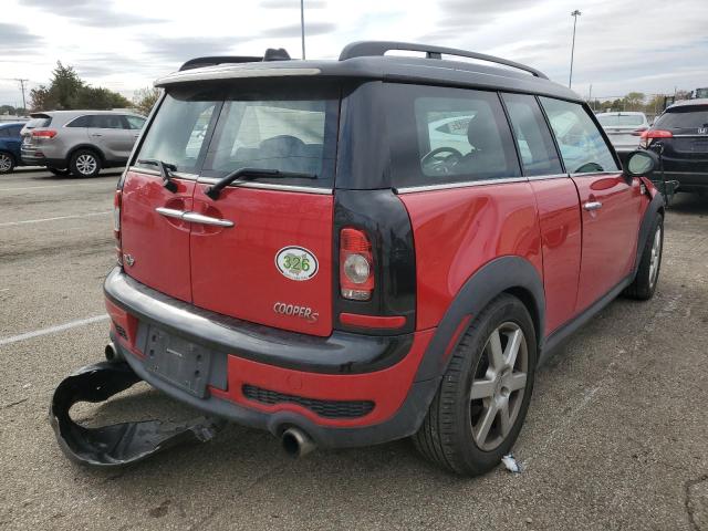 WMWMM33589TP91899 - 2009 MINI COOPER S C RED photo 4