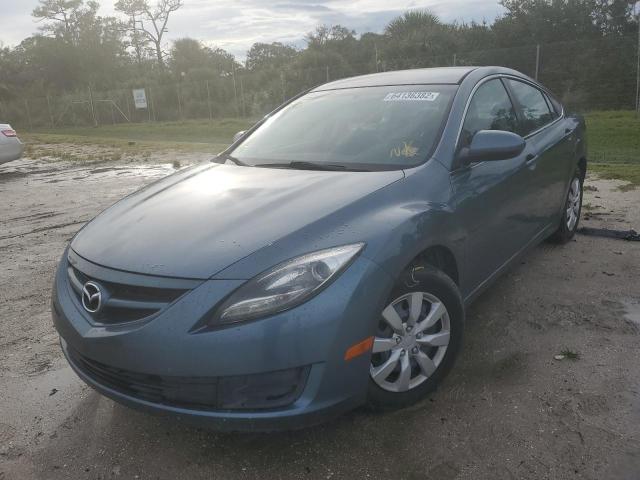 1YVHZ8BH4D5M01841 - 2013 MAZDA 6 SPORT BLUE photo 2