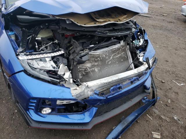 SHHFK8G74JU203254 - 2018 HONDA CIVIC TYPE BLUE photo 9