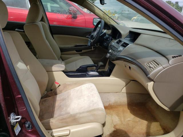 JHMCP26468C024701 - 2008 HONDA ACCORD SED MAROON photo 5