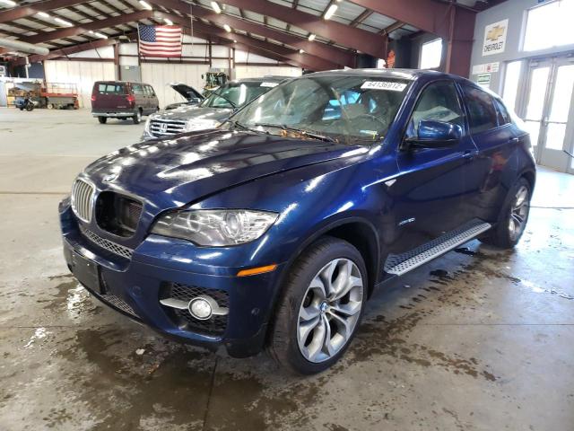 5UXFG8C57CL590338 - 2012 BMW X6 XDRIVE5 BLUE photo 2