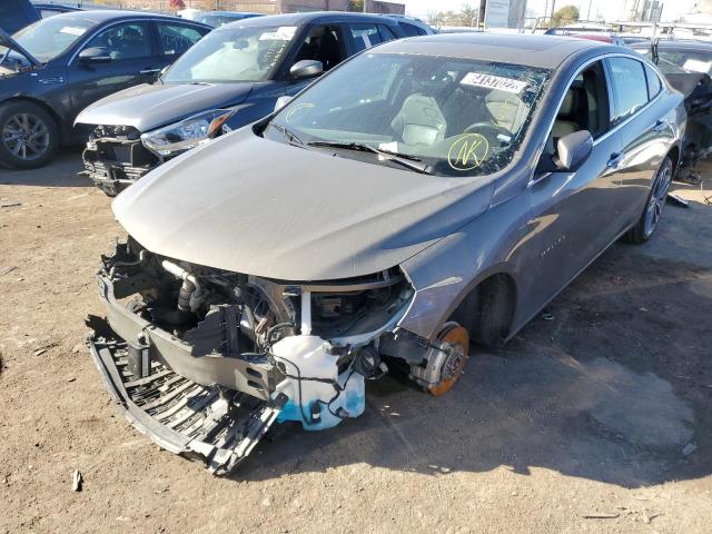 1G1ZE5SX8LF044452 - 2020 CHEVROLET MALIBU PRE GRAY photo 1