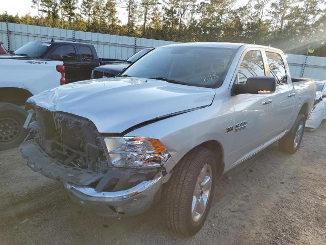 1C6RR7LT3HS840132 - 2017 RAM 1500 SLT SILVER photo 2