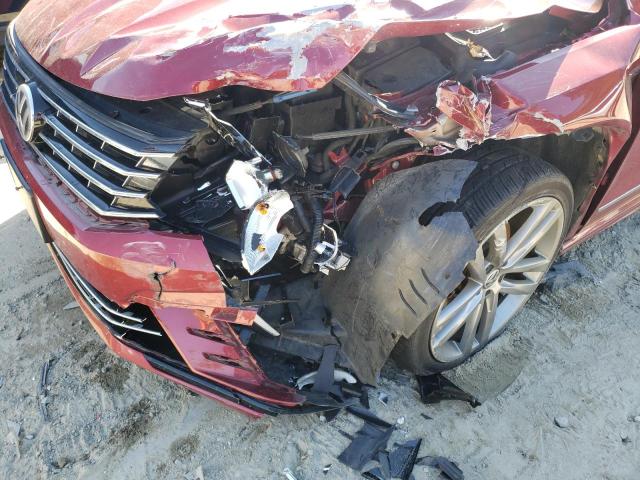 1VWDT7A35HC039412 - 2017 VOLKSWAGEN PASSAT R-L BURGUNDY photo 9