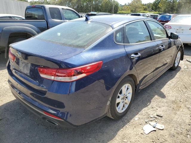 5XXGT4L33JG224611 - 2018 KIA OPTIMA LX 蓝色 照片 4