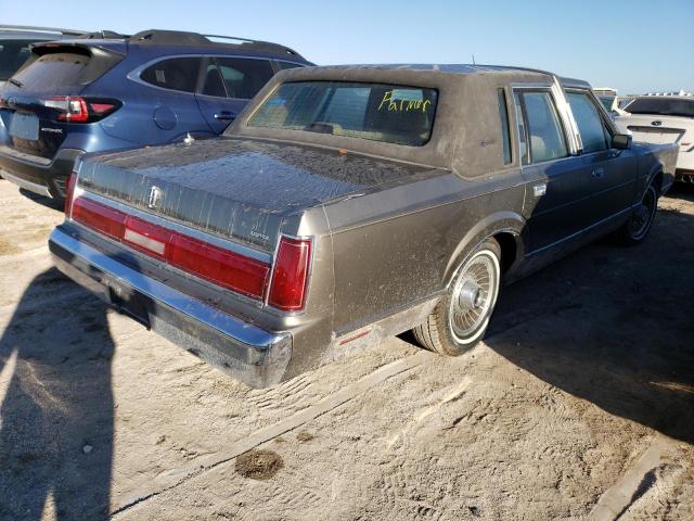 1LNBM82F2HY646355 - 1987 LINCOLN TOWN CAR S WHITE photo 4