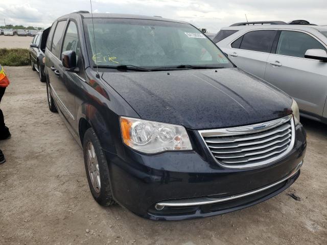 2A4RR5DG0BR613305 - 2011 CHRYSLER TOWN & COU BLUE photo 1