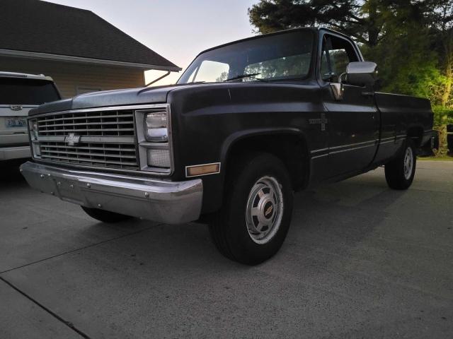 2GCEC24H7E1130507 - 1984 CHEVROLET C20 BROWN photo 2