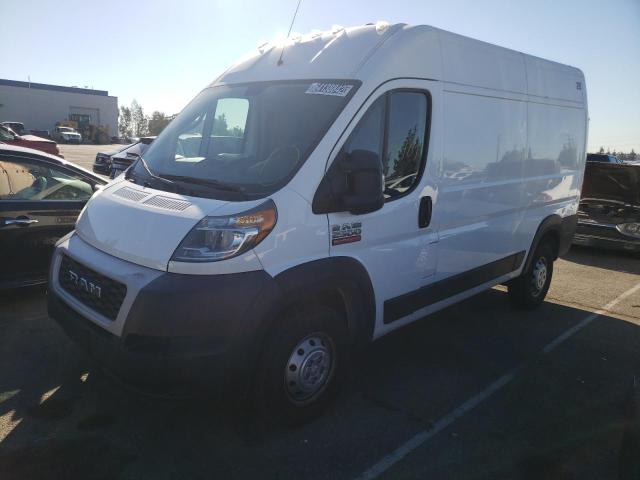 3C6TRVCG7KE522912 - 2019 RAM PROMASTER WHITE photo 1