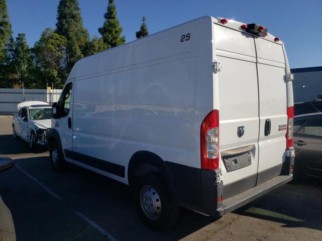 3C6TRVCG7KE522912 - 2019 RAM PROMASTER WHITE photo 2