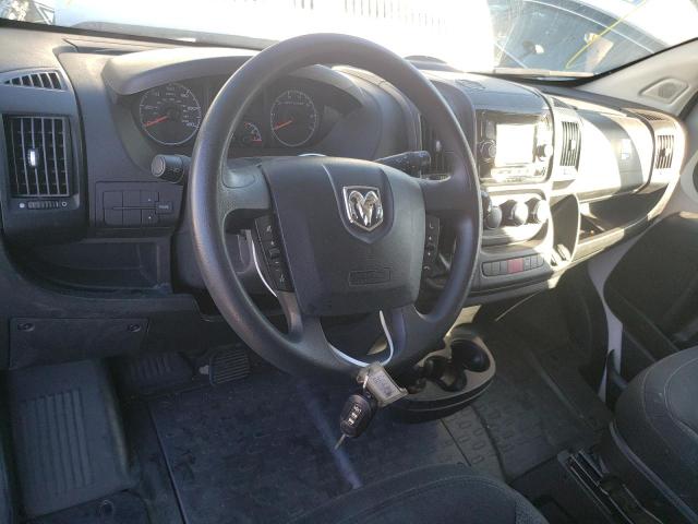 3C6TRVCG7KE522912 - 2019 RAM PROMASTER WHITE photo 8