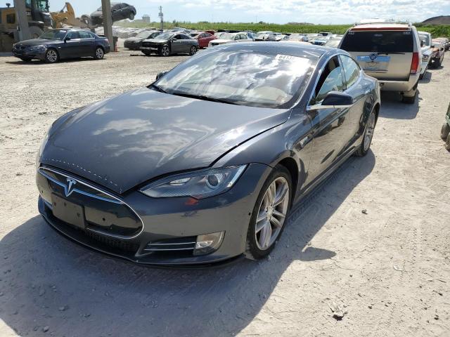 5YJSA1S10EFP60908 - 2014 TESLA MODEL S Boz foto 2