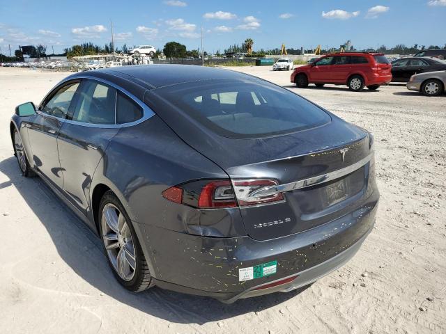5YJSA1S10EFP60908 - 2014 TESLA MODEL S Boz foto 3