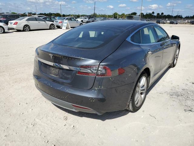 5YJSA1S10EFP60908 - 2014 TESLA MODEL S Boz foto 4