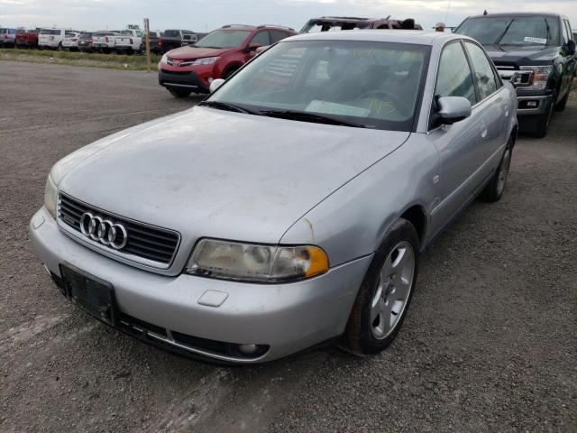 WAUDH28D3YA156923 - 2000 AUDI A4 2.8 QUA SILVER photo 2