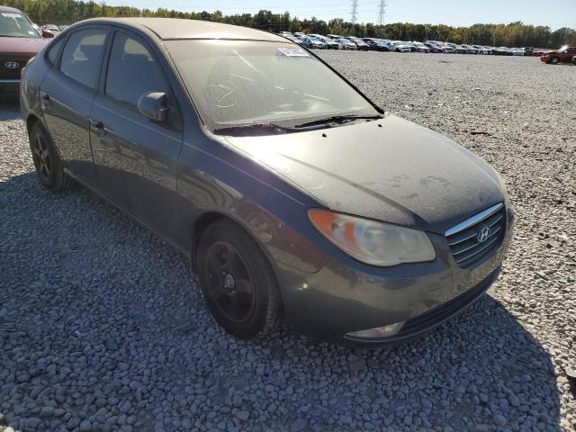 KMHDU46D17U215456 - 2007 HYUNDAI ELANTRA GRAY photo 9