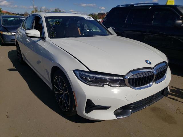 3MW5R7J09L8B37819 - 2020 BMW 330XI WHITE photo 1