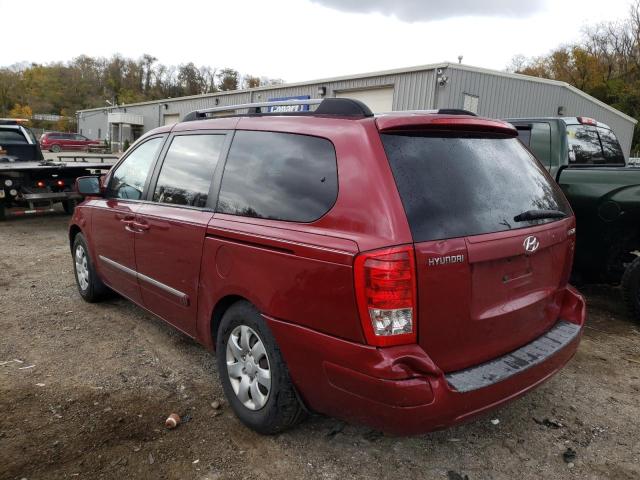 KNDMC233476043855 - 2007 HYUNDAI ENTOURAGE RED photo 3