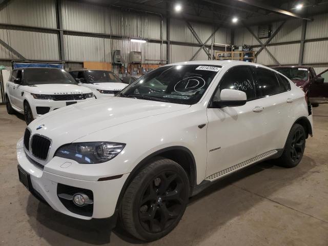 5UXFG43538LJ36345 - 2008 BMW X6 XDRIVE3 WHITE photo 2