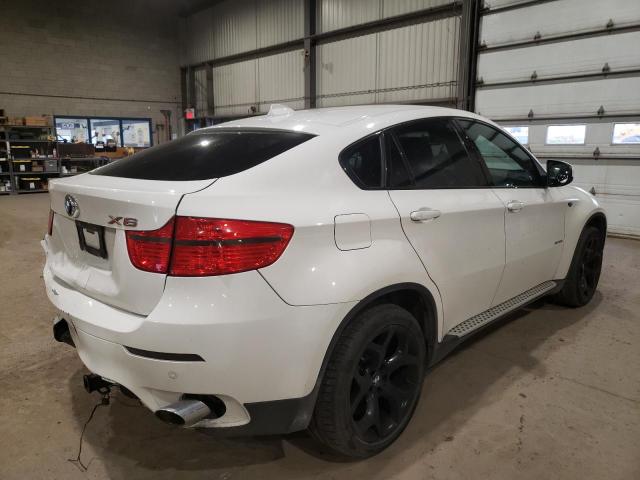 5UXFG43538LJ36345 - 2008 BMW X6 XDRIVE3 WHITE photo 4