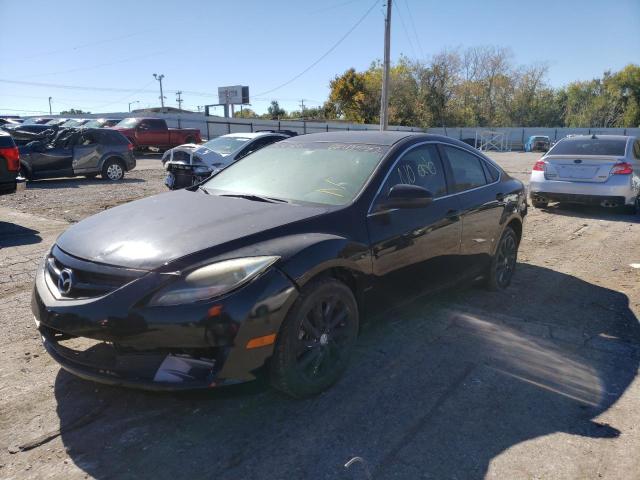 1YVHZ8DH4C5M24726 - 2012 MAZDA 6 I BLACK photo 2