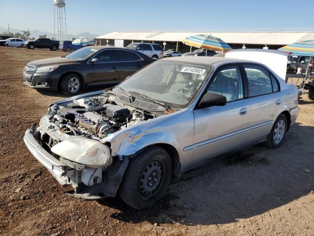 2HGEJ6615YH592641 - 2000 HONDA CIVIC BASE 灰色 照片 2