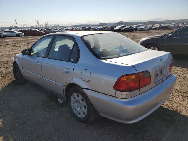 2HGEJ6615YH592641 - 2000 HONDA CIVIC BASE GRAY photo 3