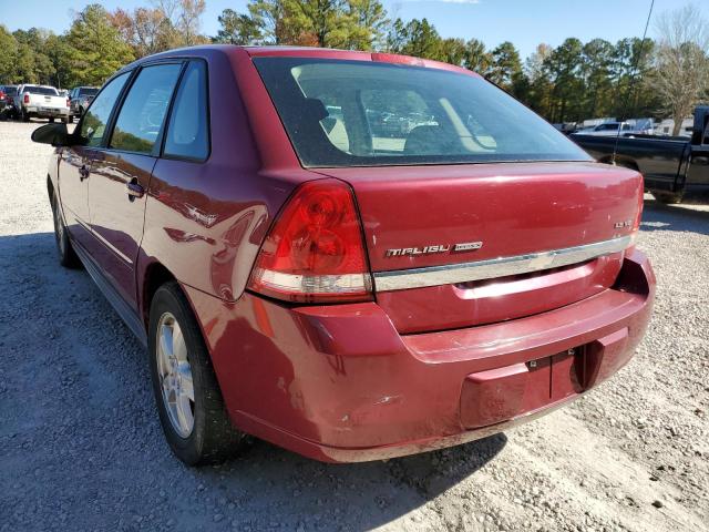 1G1ZT64874F159515 - 2004 CHEVROLET MALIBU MAX 勃艮第红 照片 3