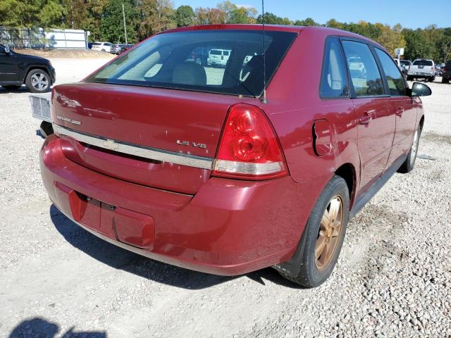 1G1ZT64874F159515 - 2004 CHEVROLET MALIBU MAX 勃艮第红 照片 4