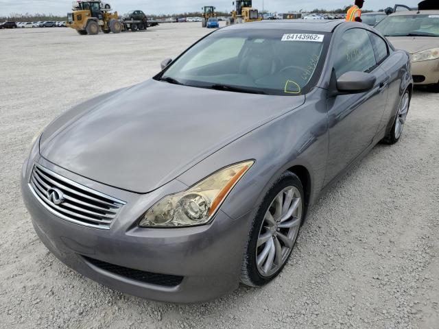 JN1CV6EKXAM103015 - 2010 INFINITI G37 BASE GRAY photo 2