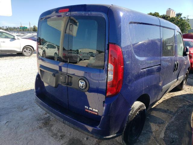 ZFBERFAB4J6K72101 - 2018 RAM PROMASTER BLUE photo 4